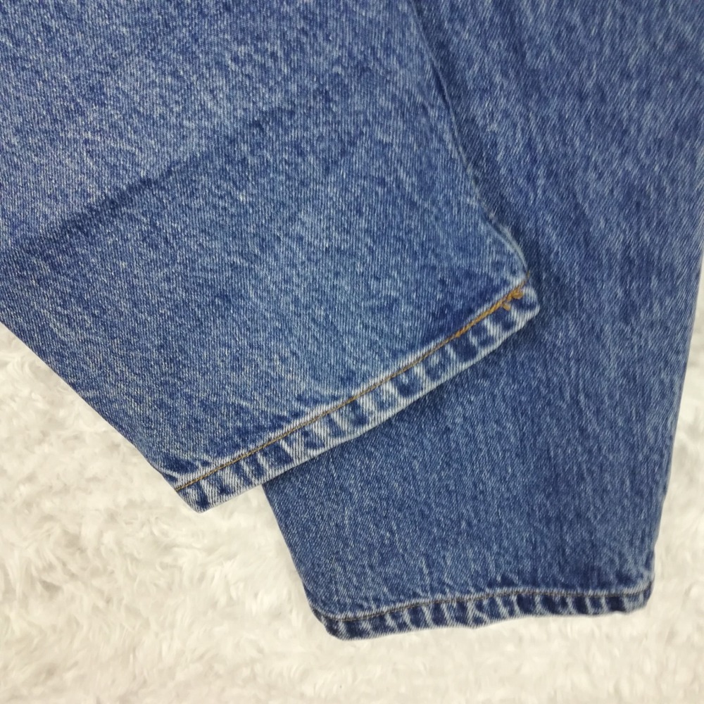 Vtg The Limited Womens Mom Jeans Blue Denim Button Fly High Rise Relaxed 8 - Picture 10 of 10